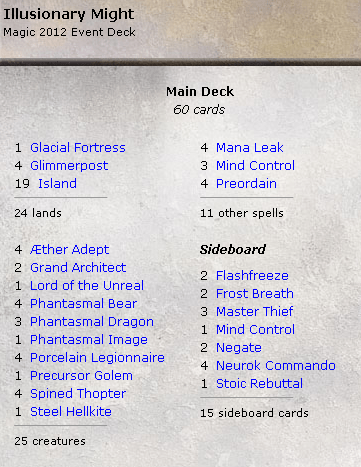 Decklist